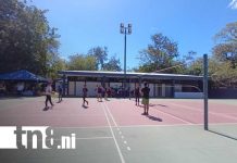 Foto: Liga deportiva en la Universidad Casimiro Sotelo Montenegro / TN8