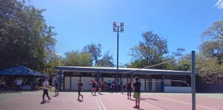 Foto: Liga deportiva en la Universidad Casimiro Sotelo Montenegro / TN8