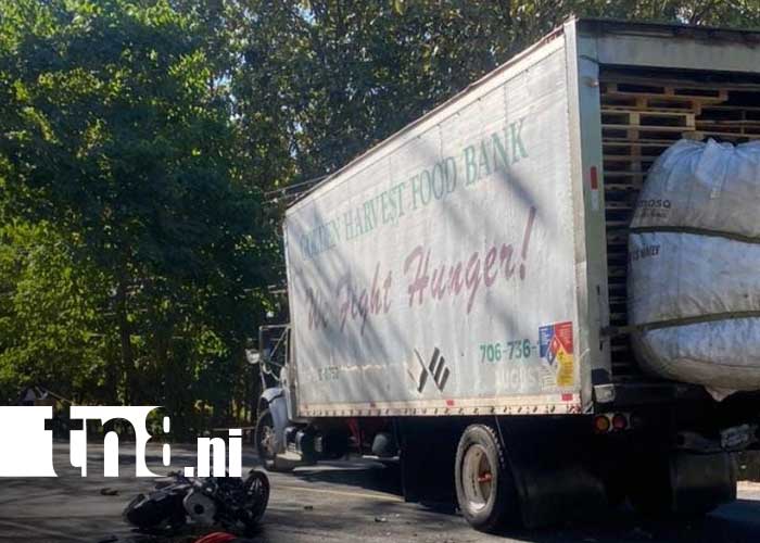 Foto: Accidente mortal en Chinandega / TN8