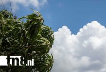 Foto: Reporte del clima en Nicaragua por parte de INETER / TN8
