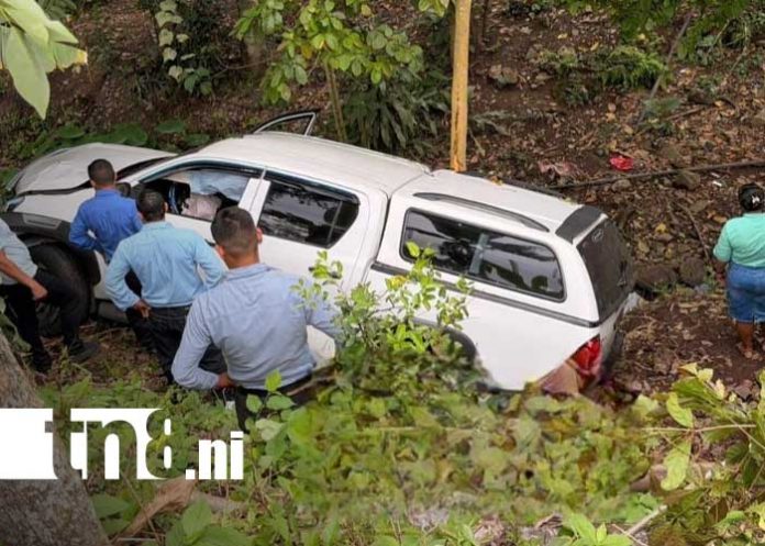 Foto: Accidente de tránsito en Jinotega / TN8