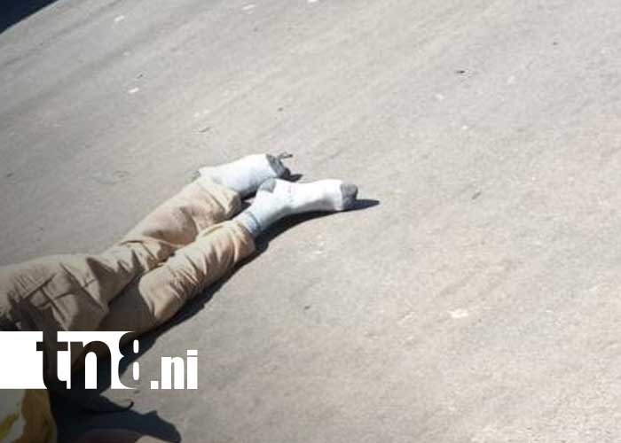 Foto: Peatón con lesiones tras accidente en Ciudad Sandino / TN8
