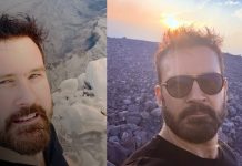 Foto: Clive Standen desde el Volcán Telica, en Nicaragua
