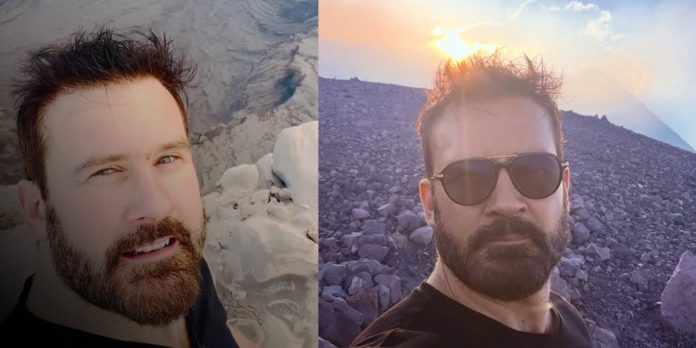 Foto: Clive Standen desde el Volcán Telica, en Nicaragua