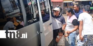 Foto: Microbuses Yutong al servicio del transporte en Carazo / TN8