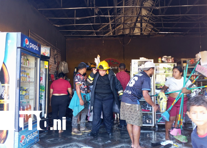 Foto: Incendio estructural daña parte de una casa en Nueva Segovia /TN8