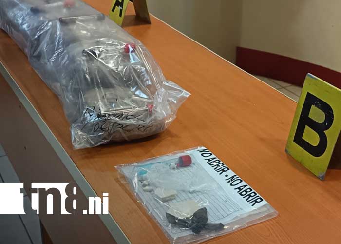 Foto: Captura por drogas en Nueva Segovia / TN8