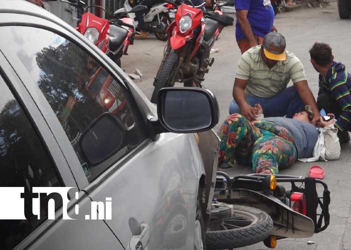 Foto: Accidente con lesionados en Estelí / TN8