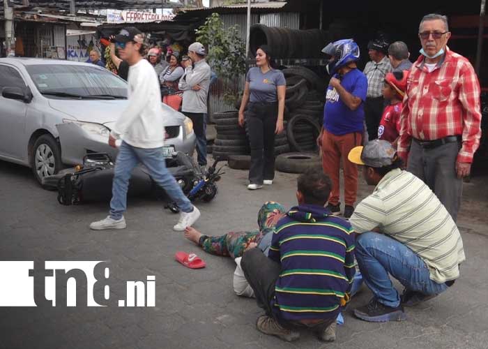 Foto: Accidente con lesionados en Estelí / TN8