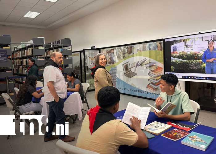 Foto: UNAN-Managua reinaugura biblioteca “Mildred Abaunza Gutiérrez” / TN8
