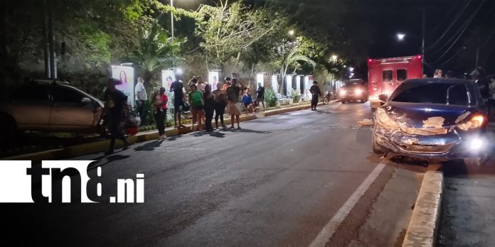 Foto: Fuerte choque entre carros en San Juan del Sur, Rivas / TN8 Foto: Fuerte choque entre carros en San Juan del Sur, Rivas / TN8