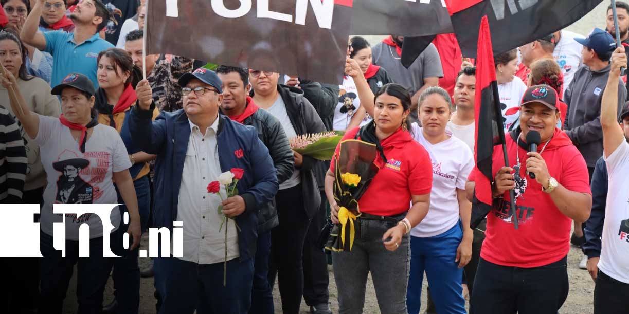 Foto: Diana y celebración a Sandino desde Siuna / TN8