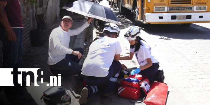 Foto: Accidente de tránsito en Estelí / TN8 Foto: Accidente de tránsito en Estelí / TN8