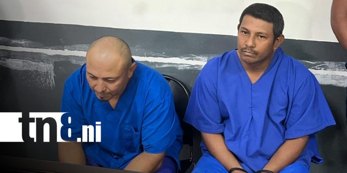 Foto: Presuntos involucrados en un atraco en barrio El Paraisito, en Managua / TN8