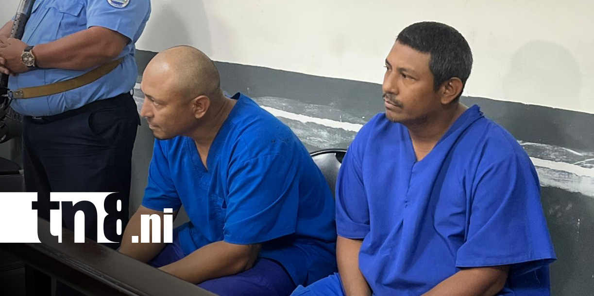 Foto: Presuntos involucrados en un atraco en barrio El Paraisito, en Managua / TN8
