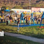 Foto: Primera etapa del parque infantil Coro de Ángeles, en Somoto, Madriz / TN8