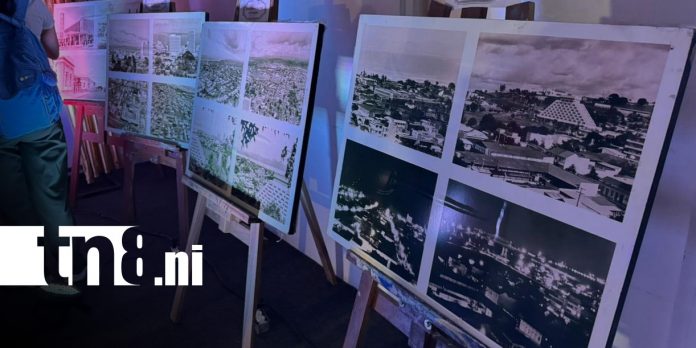 Foto: Exhibición de fotos de la Vieja Managua / TN8