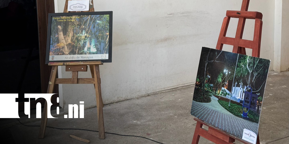 Foto: Exhibición de fotos de la Vieja Managua / TN8