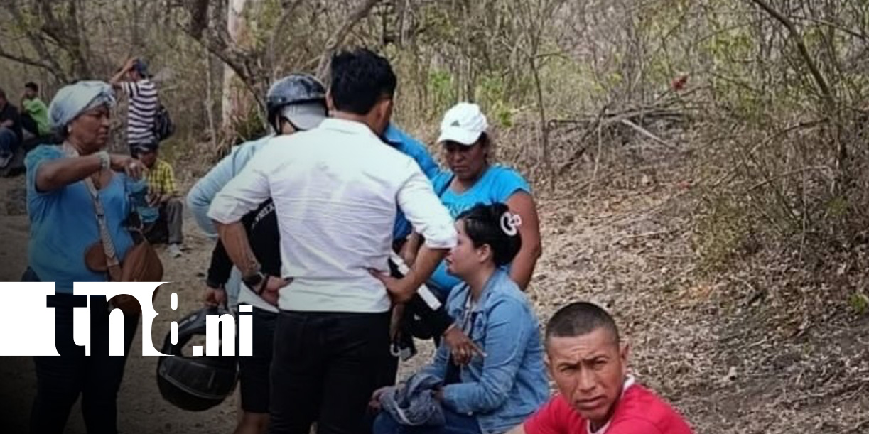 Foto: Una persona lesionada deja accidente en la Isla de Ometepe / TN8