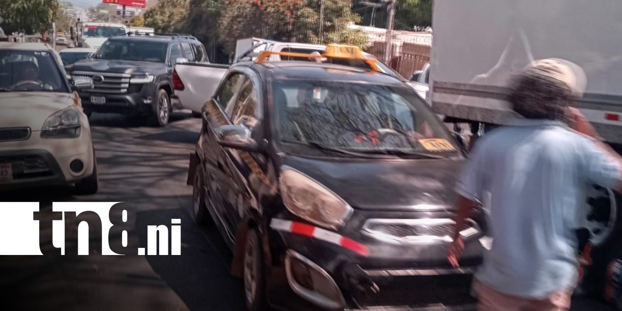 Foto: Usuario de InDrive con lesiones tras accidente en Carretera Sur / TN8
