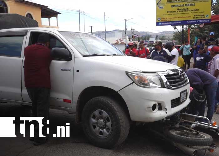Foto: Accidente de tránsito en Estelí / TN8