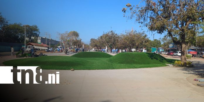 Foto: Paseo Escultórico Edith Gron, en el corazón de Managua / TN8