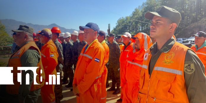 Foto: Autoridades y comunidades se unen en Cinco Pinos para reforzar la prevención de incendios forestales en Chinandega / TN8