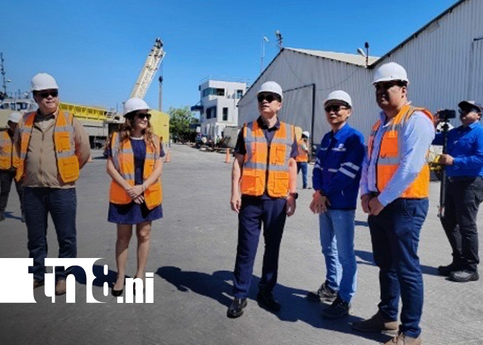 Foto: Construcción de aeropuerto Punta Huete en Nicaragua y esferas para gas licuado / TN8