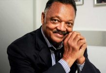 Foto: Jesse Jackson, reverendo y defensor de derechos civiles de negros en EEUU