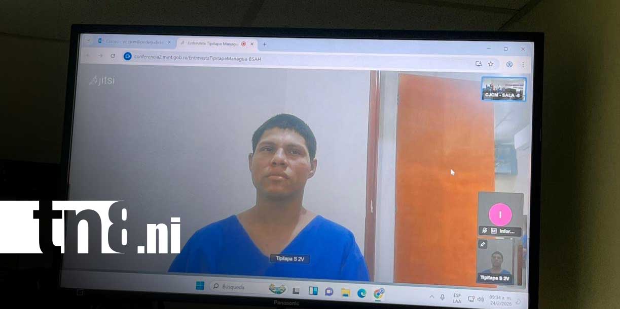 Foto: Procesan a sujeto por robo de gaseosas en Managua / TN8