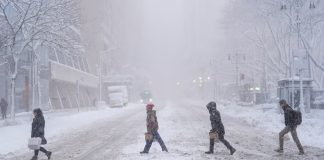 Foto: Tormenta brutal azota Nueva York y deja caos total /Cortesía