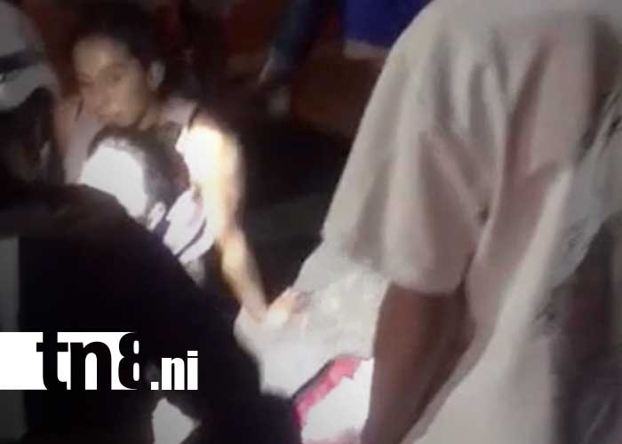 Foto: Accidente por imprudencia en Managua / TN8 