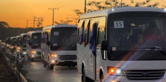 Foto: Nuevos autobuses chinos para el transporte público de Nicaragua / TN8