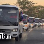 Foto: Nuevos autobuses chinos para el transporte público de Nicaragua / TN8