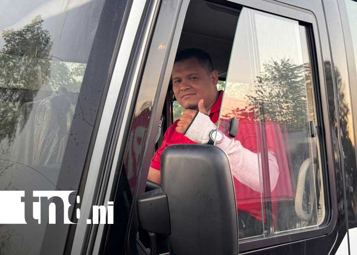 Foto: Nuevos autobuses chinos para el transporte público de Nicaragua / TN8