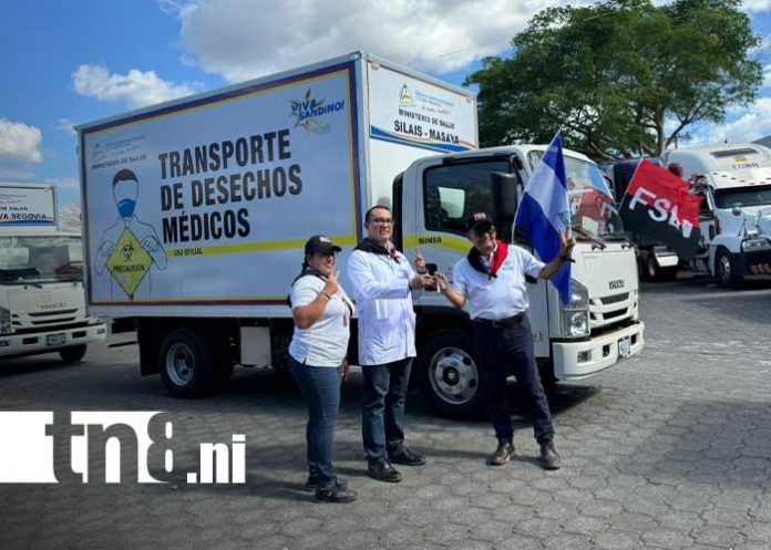 Foto: Nuevos camiones de desechos médicos del MINSA / TN8