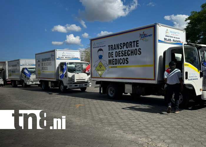Foto: Nuevos camiones de desechos médicos del MINSA / TN8