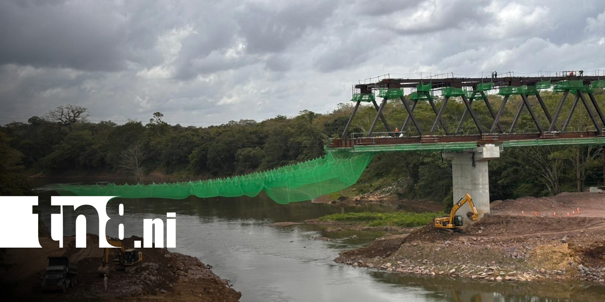 Foto: Importantes avances en el puente de Mulukukú, Región Autónoma de la Costa Caribe Norte / TN8