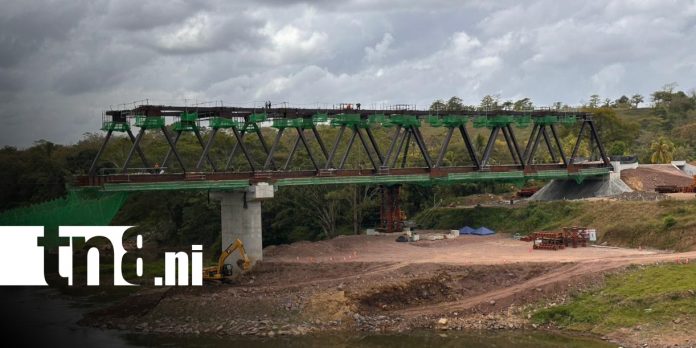 Foto: Importantes avances en el puente de Mulukukú, Región Autónoma de la Costa Caribe Norte / TN8 Foto: Importantes avances en el puente de Mulukukú, Región Autónoma de la Costa Caribe Norte / TN8