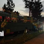 Caravanas avanzan hacia Bilwi para la entrega del Hospital Sandino Nuevo Amanecer Foto: Caravana para el Hospital Nuevo Amanecer en Bilwi / TN8