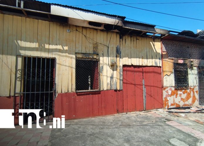 Foto: Controversia por vivienda donde murió calcinada una señora en Monseñor Lezcano / TN8