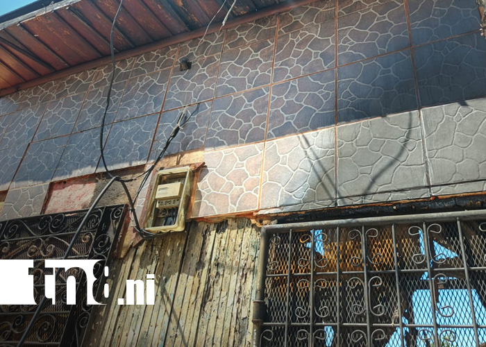 Foto: Controversia por vivienda donde murió calcinada una señora en Monseñor Lezcano / TN8