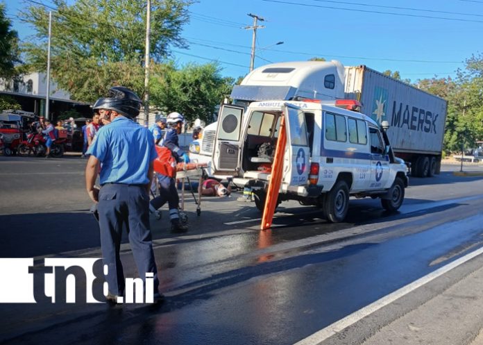 Foto: Accidente en Carretera Nueva a León, Managua