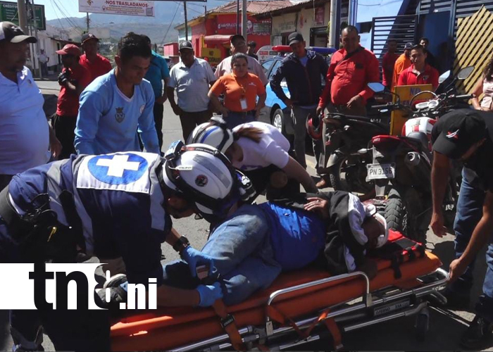 Foto: Casco evita tragedia en Estelí /TN8