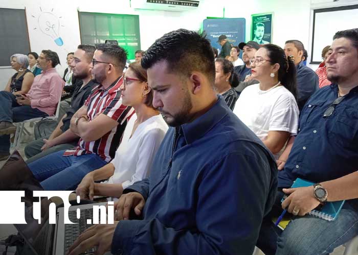 Foto: Ponencia sobre internet seguro en Nicaragua / TN8