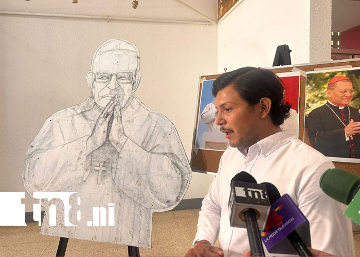 Foto: Nicaragua proyecta una escultura histórica en honor al Cardenal Obando y Bravo /TN8