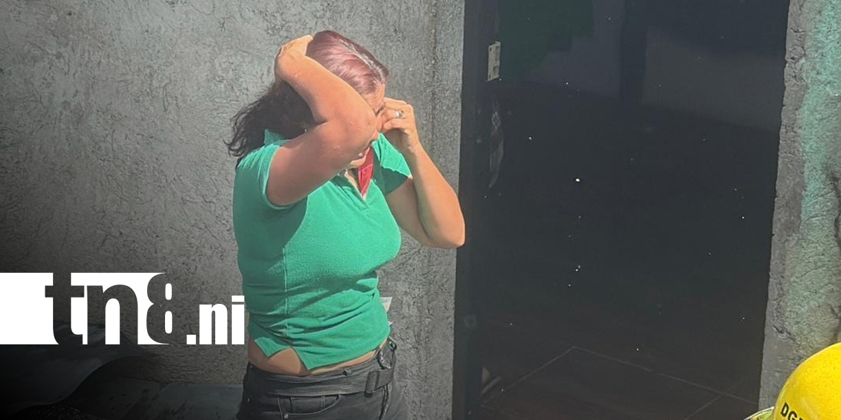 Foto: Fuerte incendio en una vivienda de Juigalpa / TN8