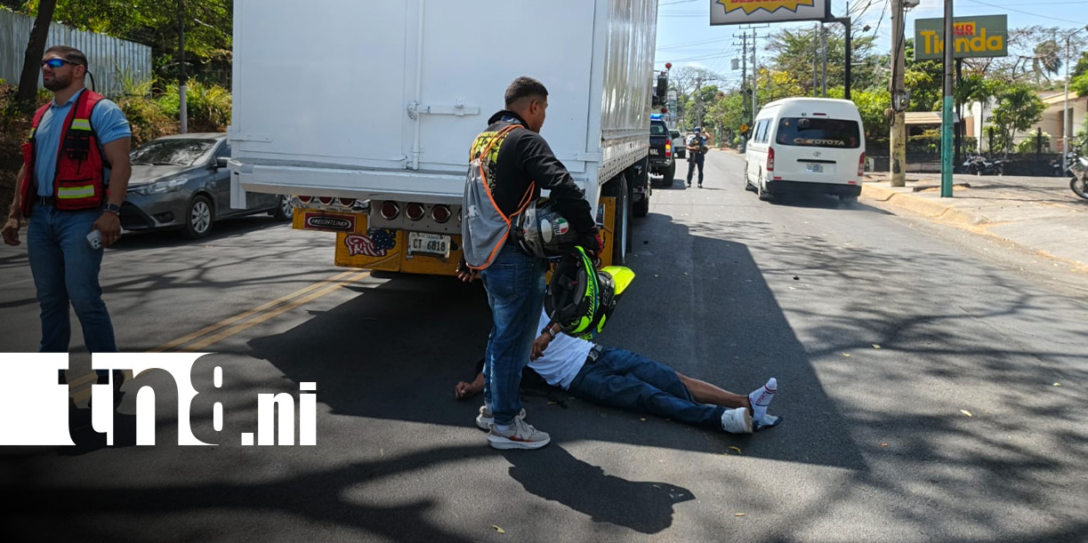 Foto: Conductor de InDrive con lesiones tras accidente en Carretera Sur / TN8