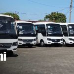 Foto: Nuevos microbuses para la Costa Caribe de Nicaragua / TN8
