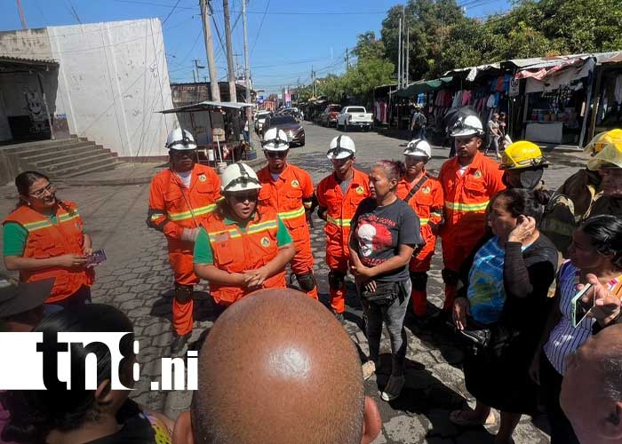 Foto: Capacitación con Bomberos en Managua / TN8